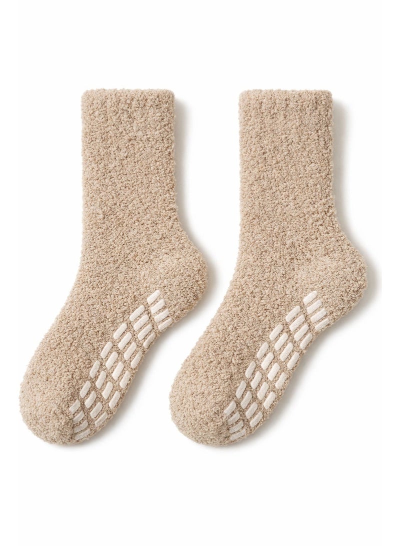 Deyvi Warm & Cozy Ultra-Luxe Cloud Sock for Women & Men - Super Soft Luxurious Fabric Sleep Socks - Image 1